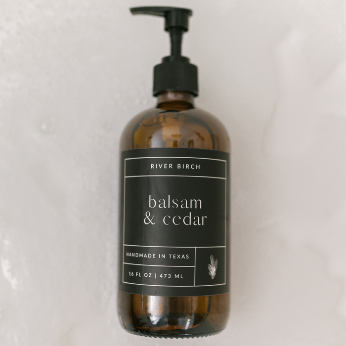 Balsam + Cedar - 32oz Refill - Handmade - Hand Wash