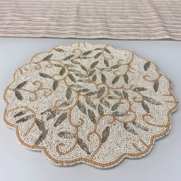 Beaded Botanicals Petal Placemat