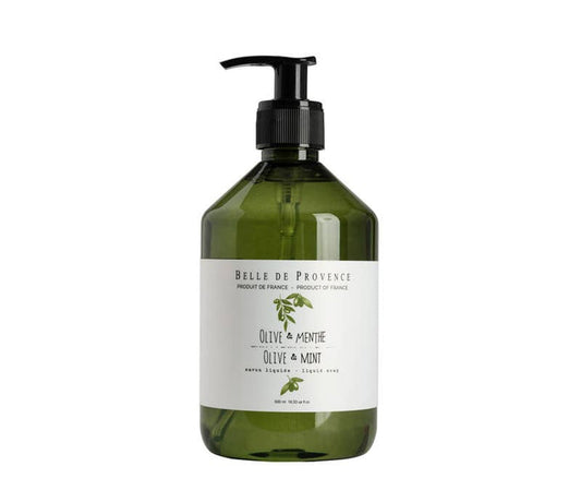Belle De Provence Olive & Mint Liquid Soap