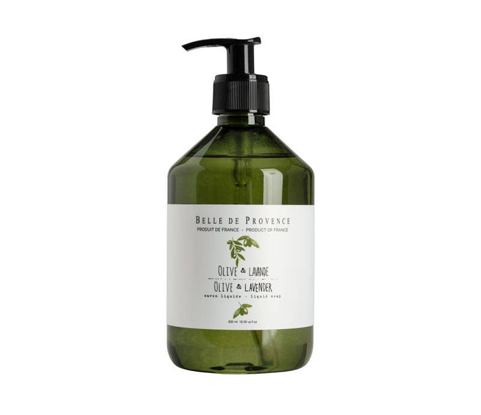 Belle De Provence Olive & Mint Liquid Soap