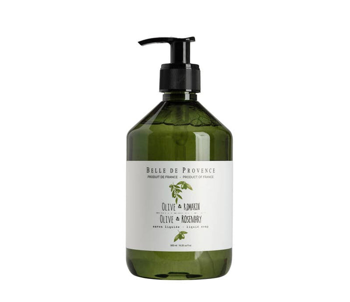 Belle De Provence Olive & Mint Liquid Soap