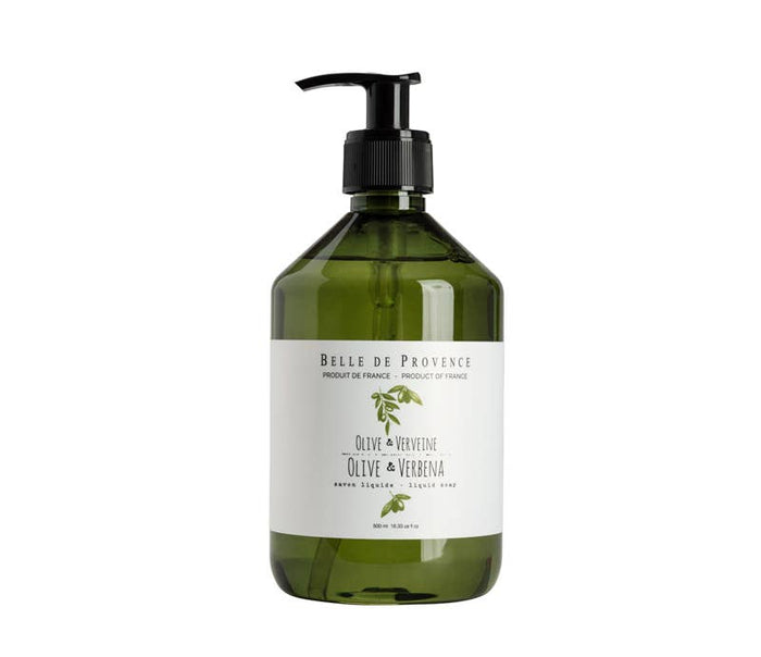 Belle De Provence Olive & Mint Liquid Soap
