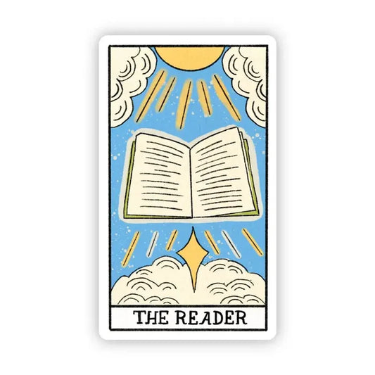 Big Moods 'The Reader' Tarot Card Vinyl Sticker