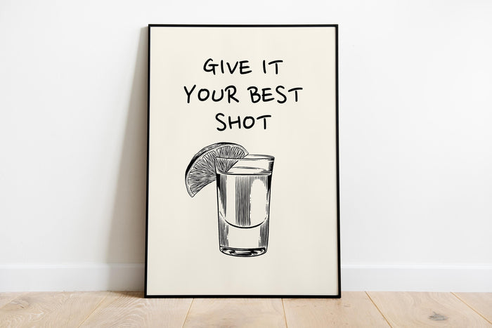 Black Bar Cart Wall Art Set Of 3 Trendy Bar Cart Decor Tequila Print Give It Your Best Shot Tell me when Print Modern Bar Cart Print DIGITAL