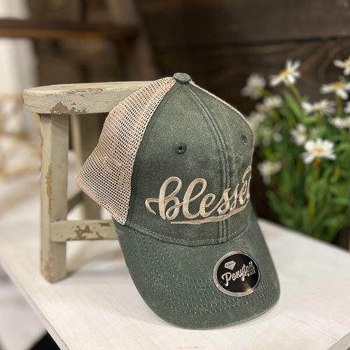 Blessed Ponytail Cap