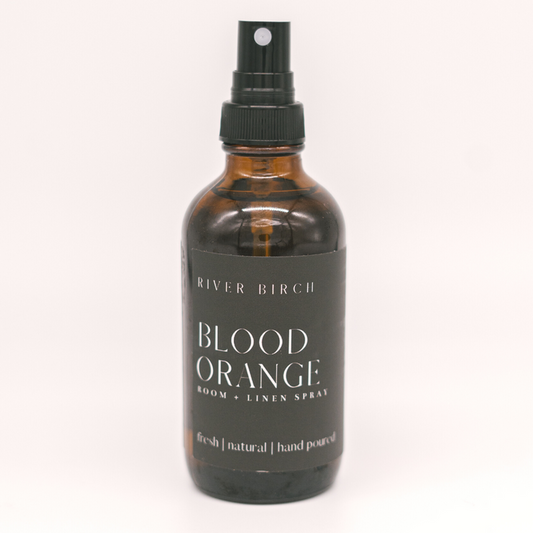 Blood Orange - 4 oz Amber Glass Room + Linen Spray