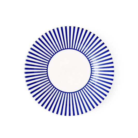 Blue Italian Steccato Narrow Stripe Side Plate 7" by Spode