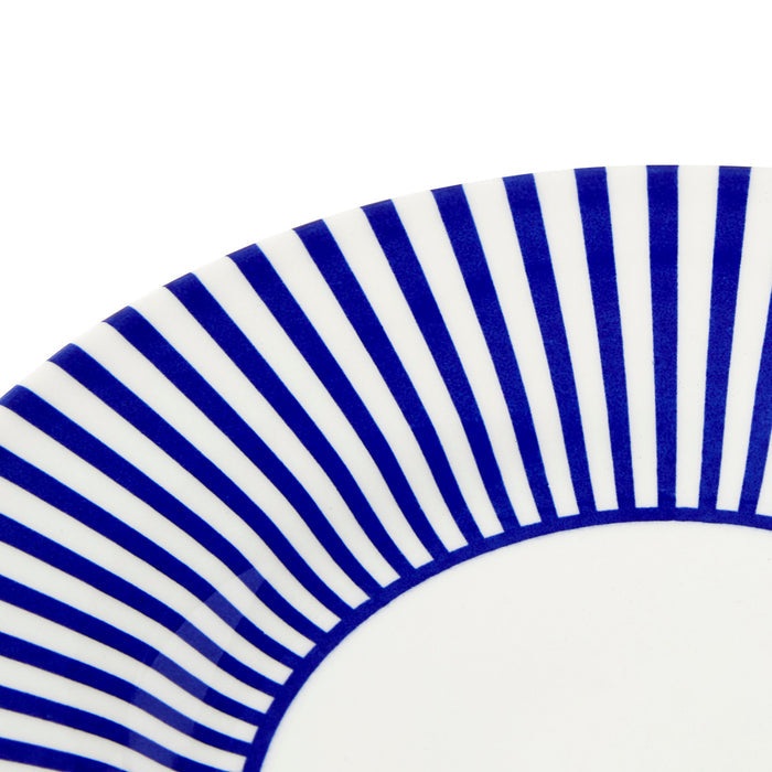 Blue Italian Steccato Narrow Stripe Side Plate 7" by Spode