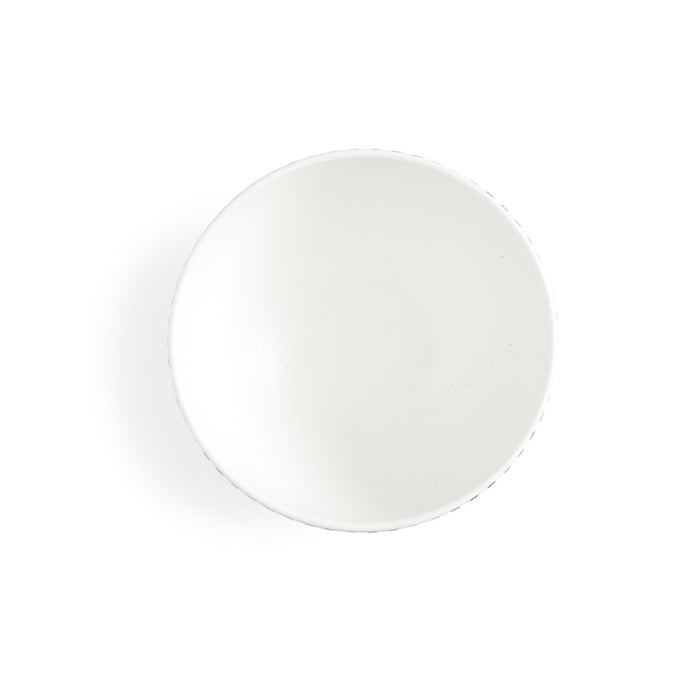 Blue Italian STECCATO RIMLESS BOWL 6.5" by Spode