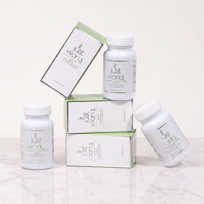 Body Deodorizing Supplement | 6 Pack Bundle