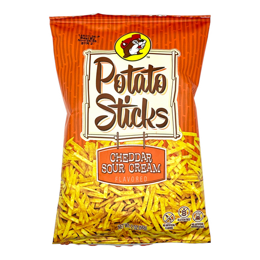 Buc-ee’s Potato Sticks – Cheddar Sour Cream