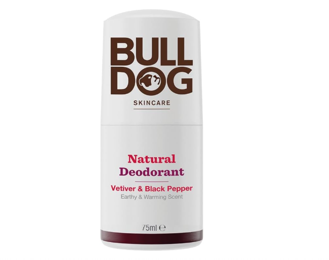 Bulldog Black Pepper & Vetiver Deodorant 75ml