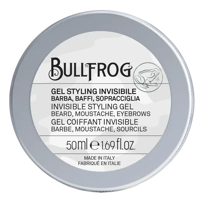 Bullfrog Invisible Styling Gel skjegg- og bartevoks