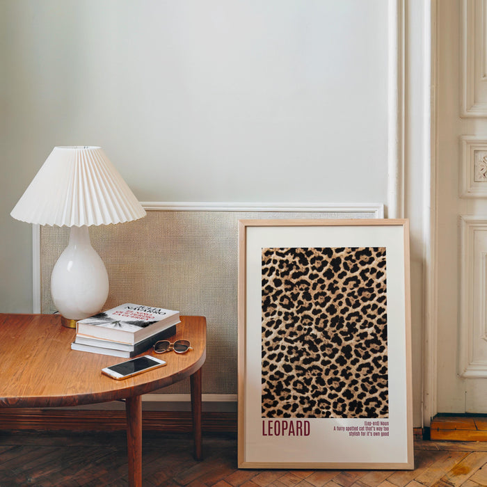 Luxury Burgundy Leopard Wall Art Set, Fashion Inspired Animal Prints, Editorial Style Gallery Wall, Chic Feminine Home Decor, Trendy Print