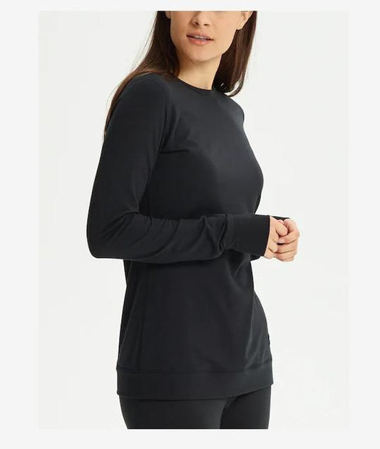 BURTON WOMENS MIDWEIGHT BASE LAYER CREW TOP