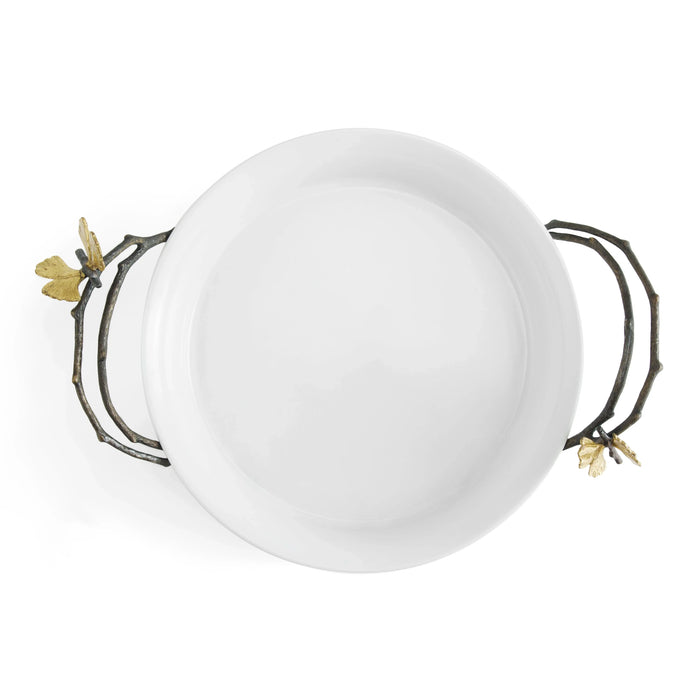 Michael Aram Butterfly Ginkgo Pie Dish