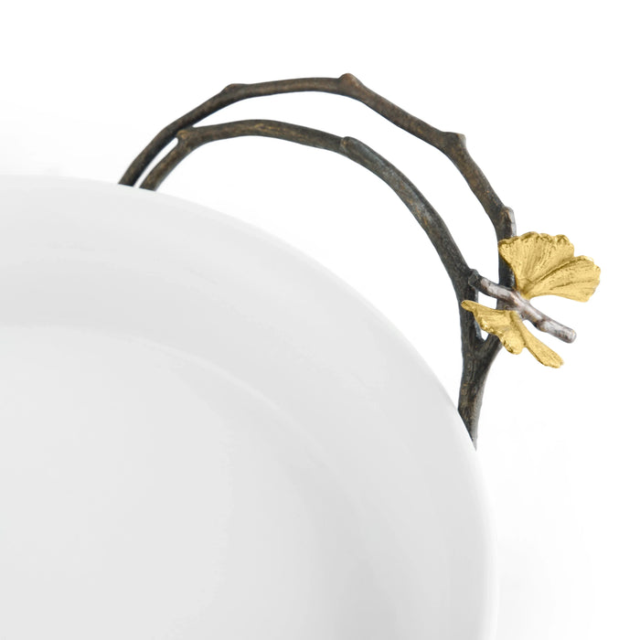 Michael Aram Butterfly Ginkgo Pie Dish