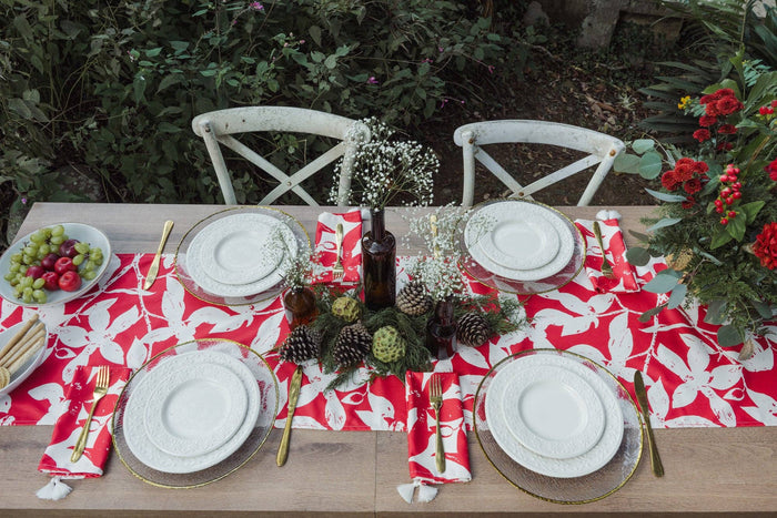 Carmine Table Runner 18” x 114.5”