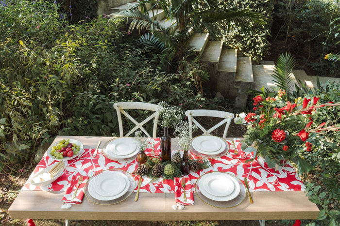 Carmine Table Runner 18” x 114.5”
