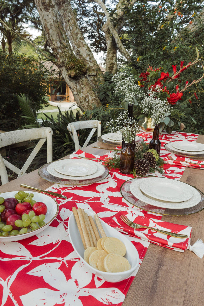 Carmine Table Runner 18” x 114.5”