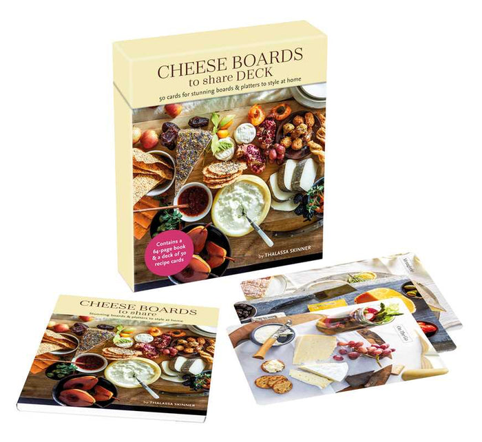 Cheese Boards to Share Deck by Thalassa Skinner: Mixed Media; 64 pages / English