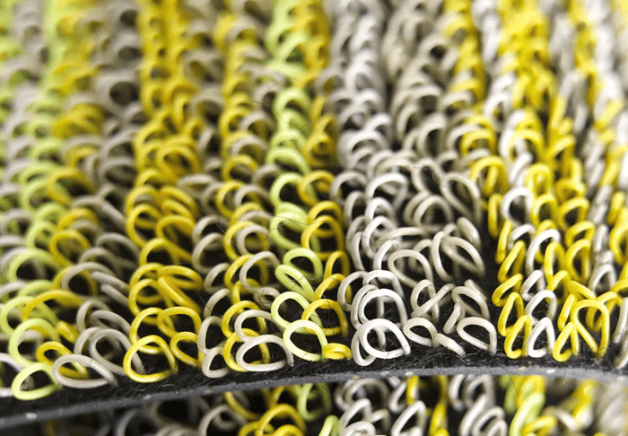 Skinny Stripe Citron 24"x36"