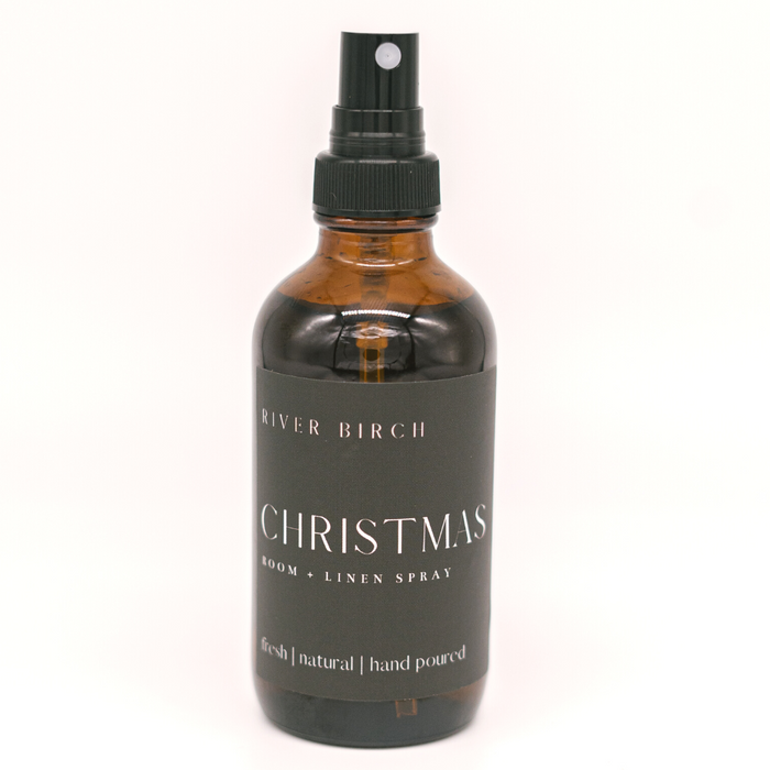 Christmas - 4 oz Amber Glass Room + Linen Spray