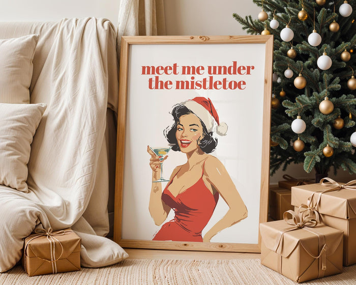 Christmas Wall Art Mega Bundle 25+ Prints, Holiday Poster Set, Retro Xmas Printable Decor, Festive Digital Download, Christmas Gift Bundle