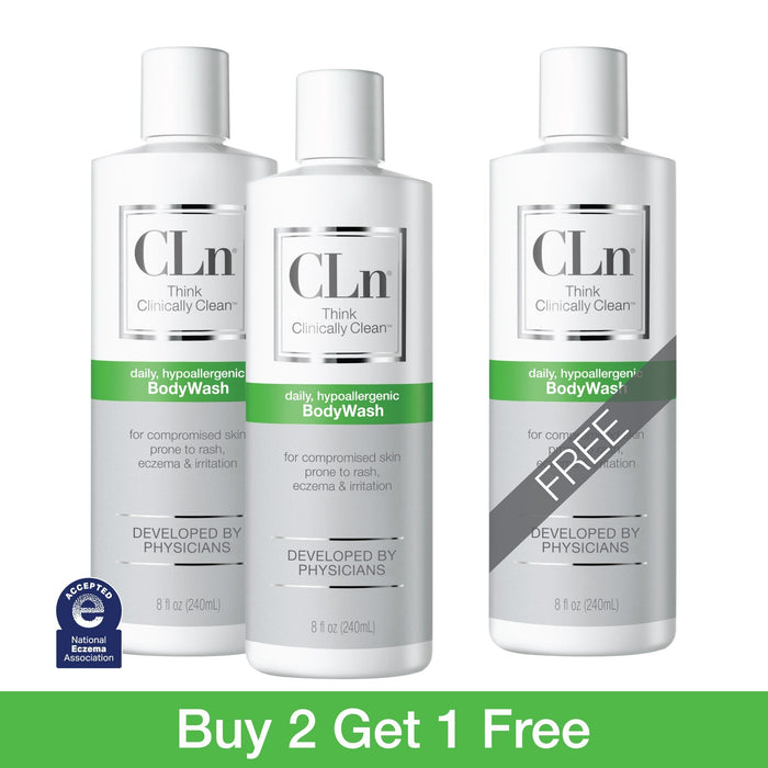 CLn BodyWash 8oz 3-Pack Shop All Products CLn Skin Care Buy 2 Get One Free