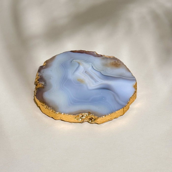 Coasters S/4 Gray Agate