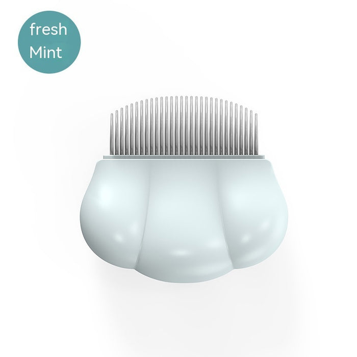 Comfort Handle Pet Flea Removal Brush for Dogs & Cats