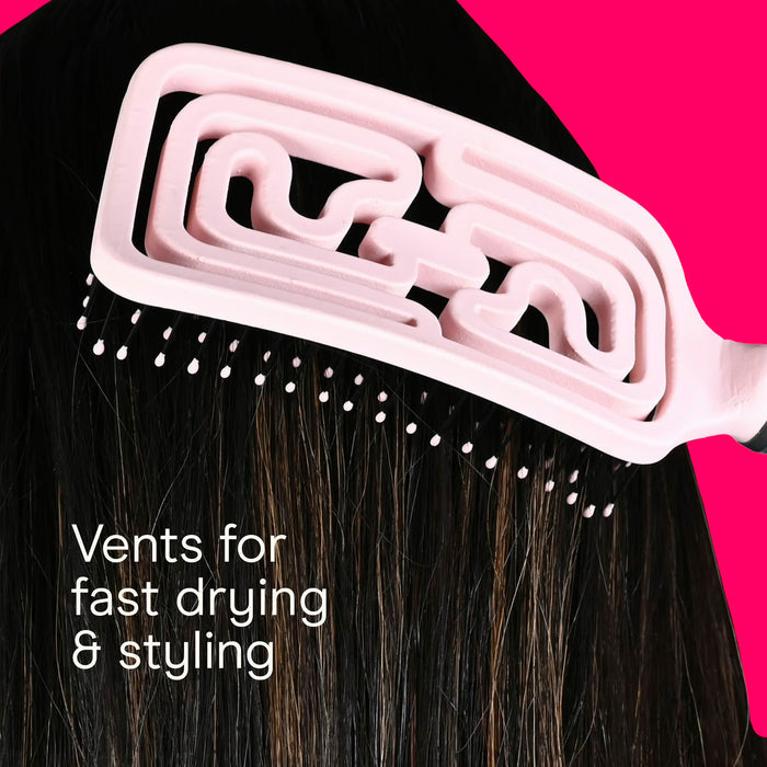 Conair Velvet Touch Flexi Head Hair Brush