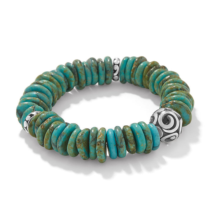 Contempo Sonora Verde Blue Stretch Bracelet