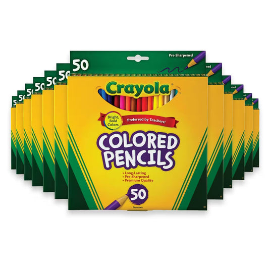 Crayola Colored Pencils - 50 Ct - 12 Pack