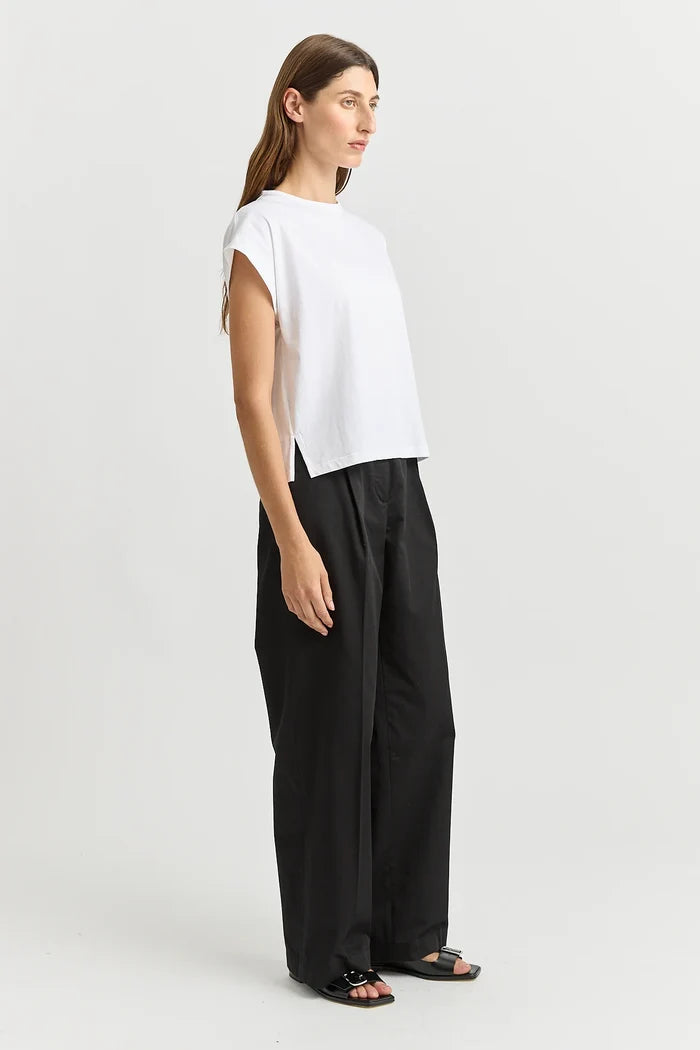 CREW NECK TANK | White - Darling & Domain