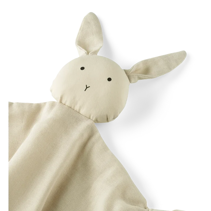 Liewood - Cuddle Cloth -  Agnete - Rabbit Sandy - Close Look
