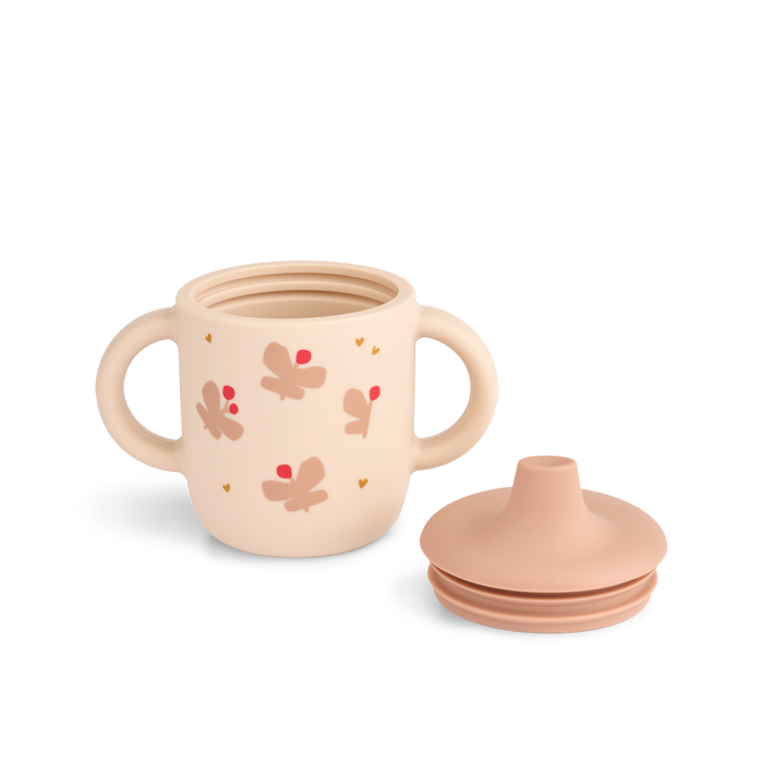 Liewood - Cup - Neil - Butterfly - Apple Blossom - Open