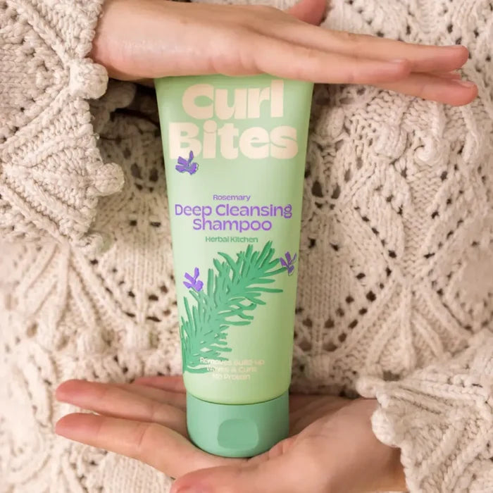 Curl Bites Rosemary Deep Cleansing Shampoo