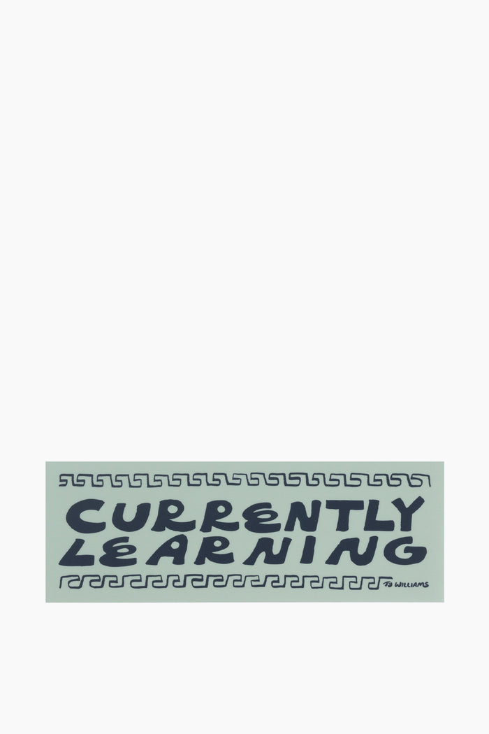 Currently Learning Sticker