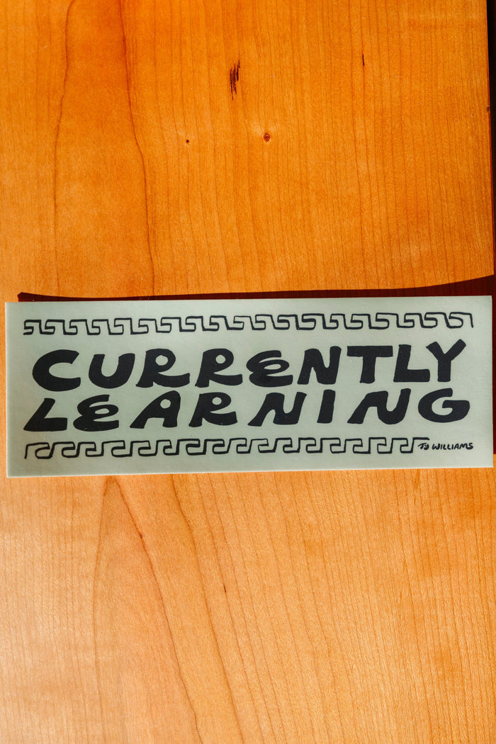 Currently Learning Sticker