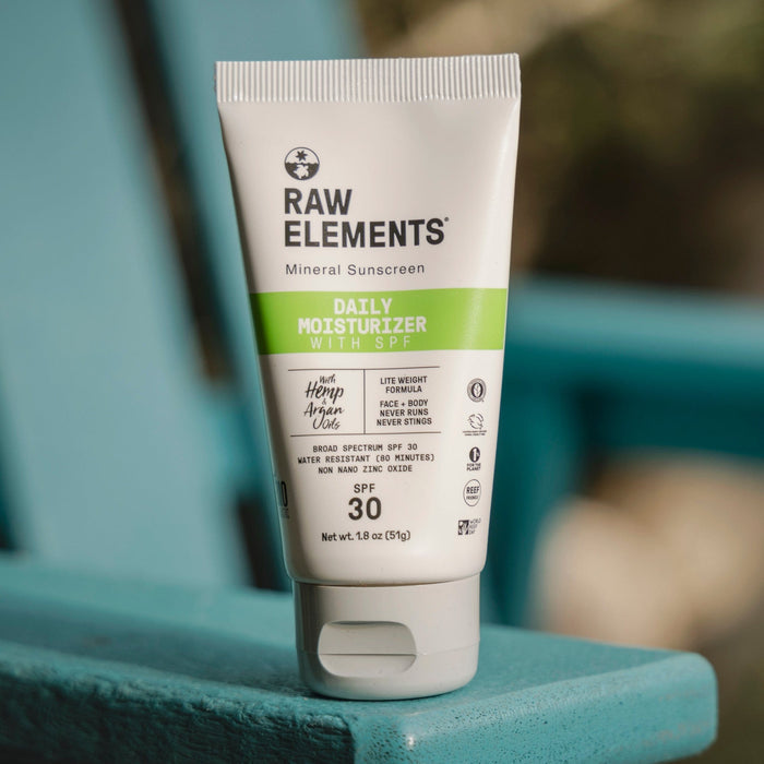 Raw Elements Daily Moisturizer Bio-Resin Tube Spf 30 - 4 Pack