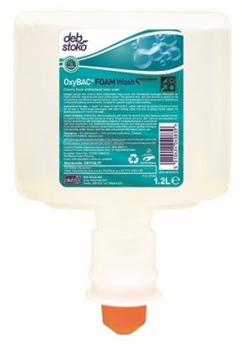 Deb Stoko OxyBAC OXY12LTF Hand Wash Antibacterial Foam