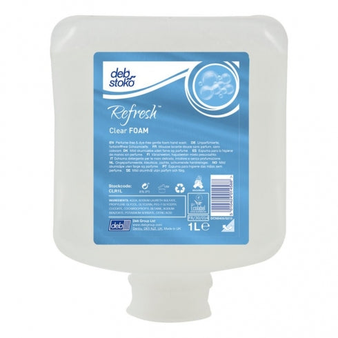 Deb Stoko Refresh CLR1L Hand Wash Foam Gentle