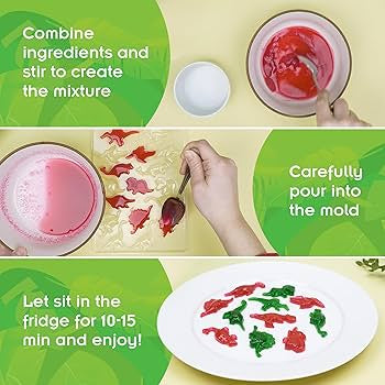 Dinosaur Gummy Candy Lab Experiment Kit