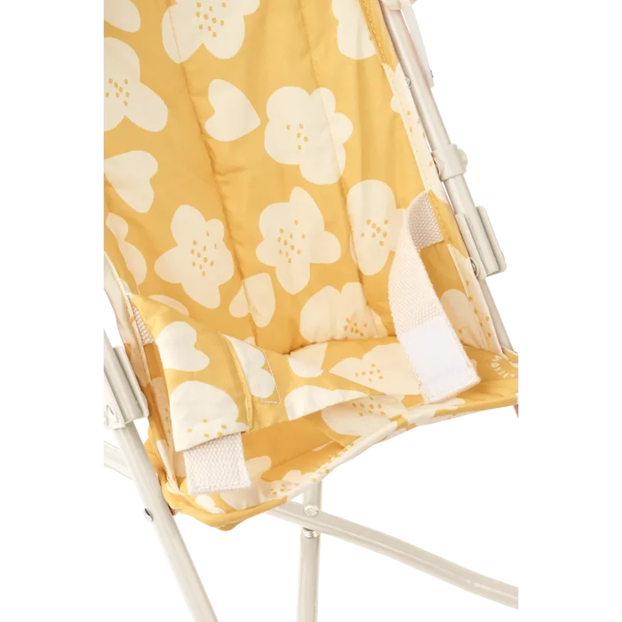 Liewood - Doll Stroller - Elsie - Flower/Lemon Yellow - Details