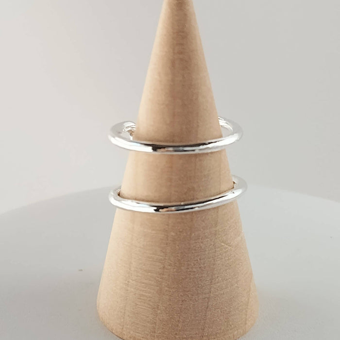 Double Band Ring: Gold