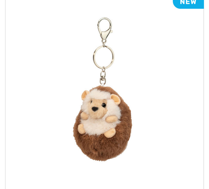 Douglas - Spunky Hedgehog Plush Bag Charm