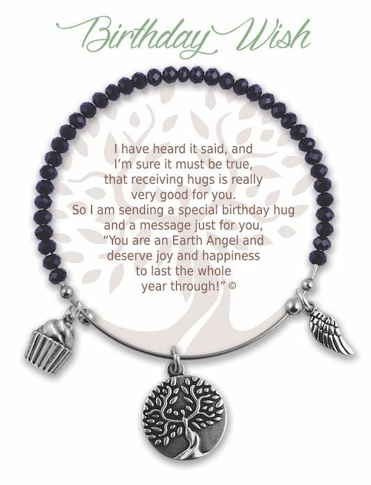 Earth Angel Bracelet Birthday Wishes - Cardsmart & Gift