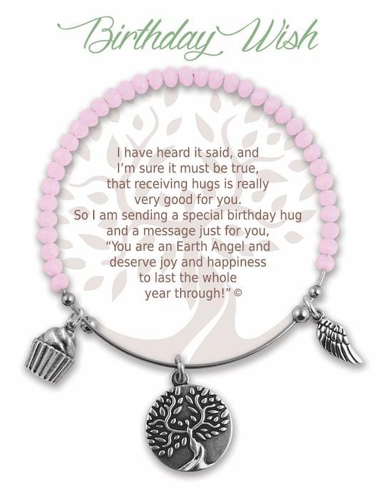 Earth Angel Bracelet Birthday Wishes - Cardsmart & Gift