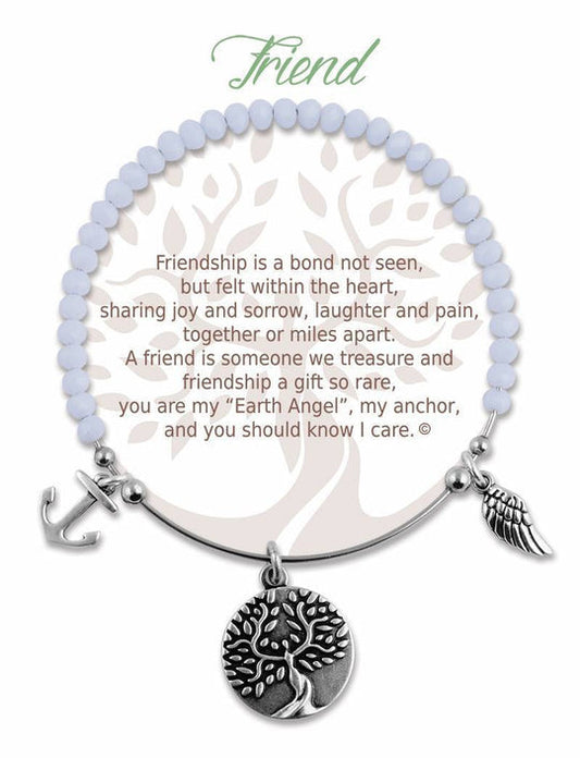 Earth Angel Bracelet Friend - Cardsmart & Gift